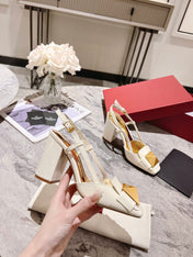 ONE STUD WHITE PATENT LEATHER LACE-UP HIGH HEELS 85 MM