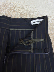 MIUMIU 26S PLEATED MINI SKIRT STYLE 1091