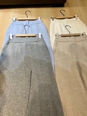 LP 26S EMBROIDERED CASHMERE PANTS 628