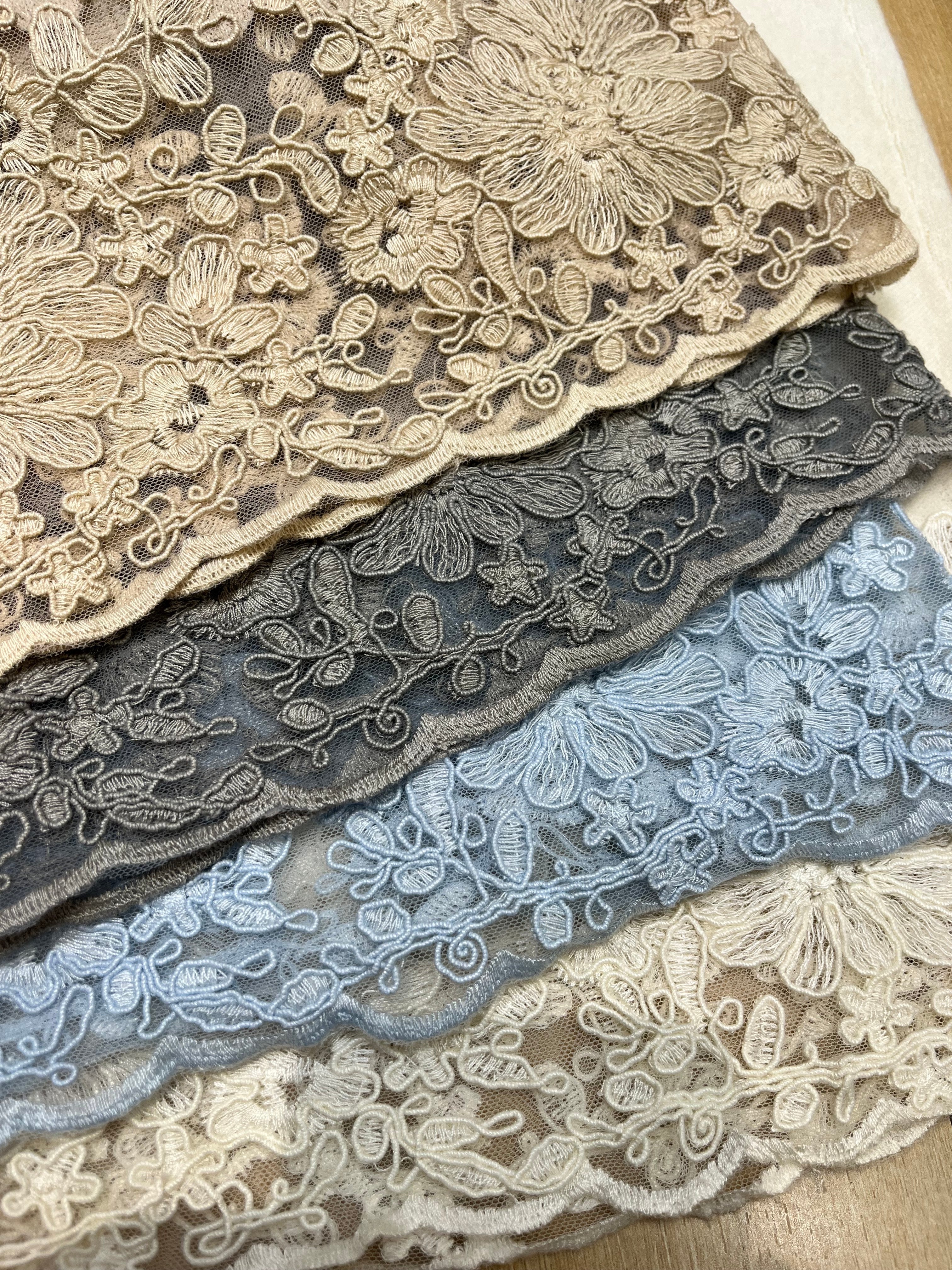 LP 26S EMBROIDERED CASHMERE PANTS 628