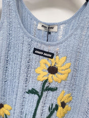 MIUMIU 26S SLEEVELESS SWEATER STYLE 1132