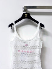 CHANEL 26S SPAGHETTI STRAP TOP STYLE 1204