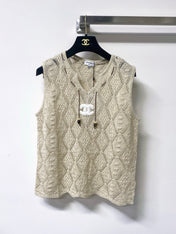 CHANEL 26S SLEEVELESS TOP STYLE 1176