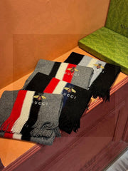 GUCCI 25S SCARF 180 IN CASHMERE 730565