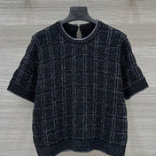 Gucci 2025 T-shirt Black Wool Viscose