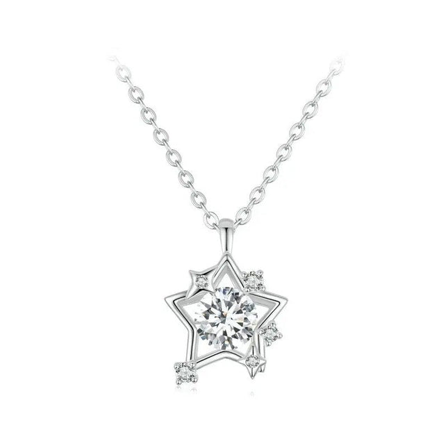Shiny Star Pendant Necklace